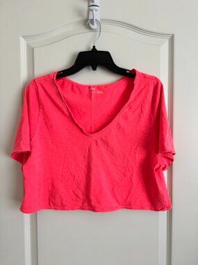 Aerie Always and Forever Real Cropped T-Shirt